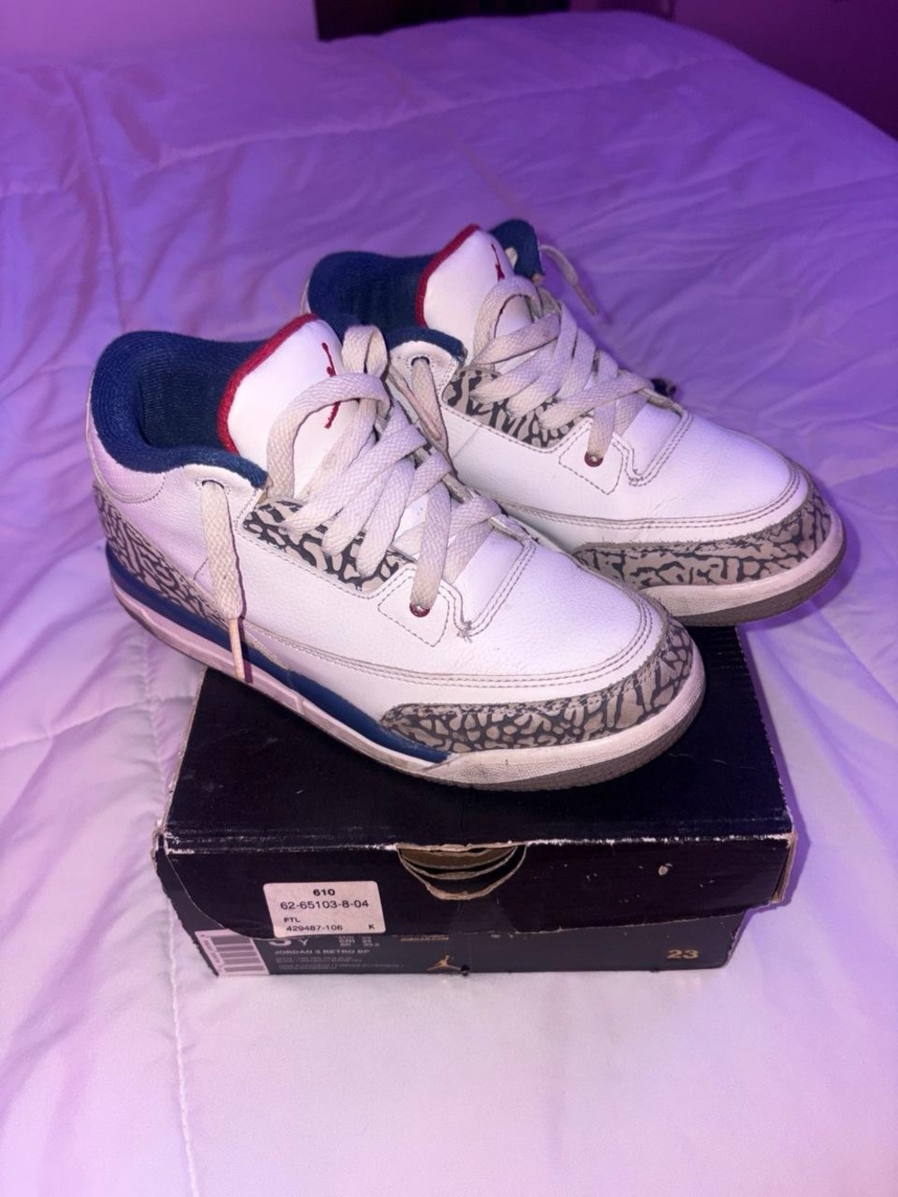 Kids Jordan retro 3s